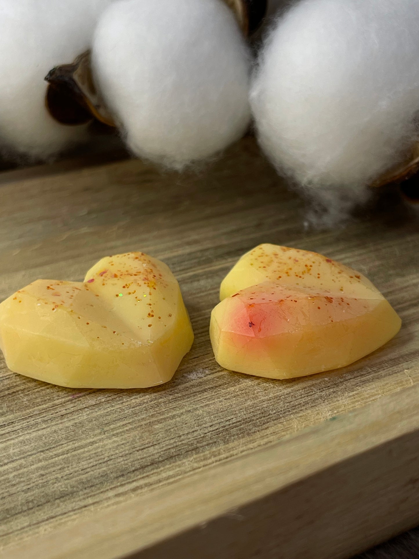 Fondants cœur 3D citron meringué